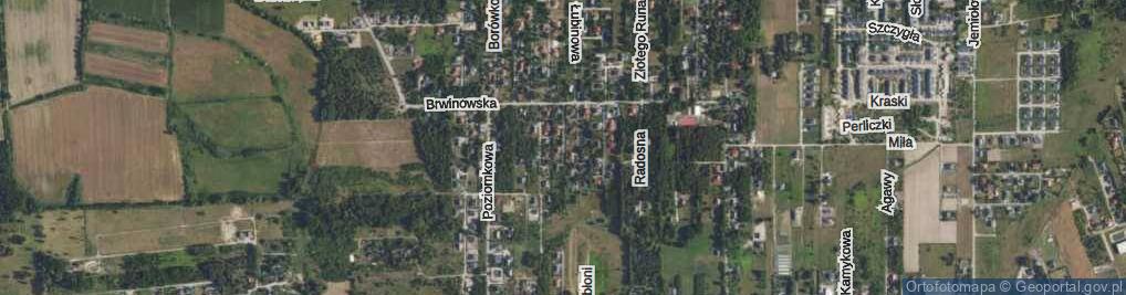 Zdjęcie satelitarne Derkacza ul.